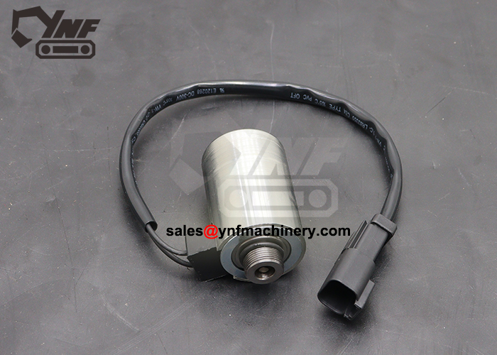 Hitachi 55 swing solenoid valve replacement