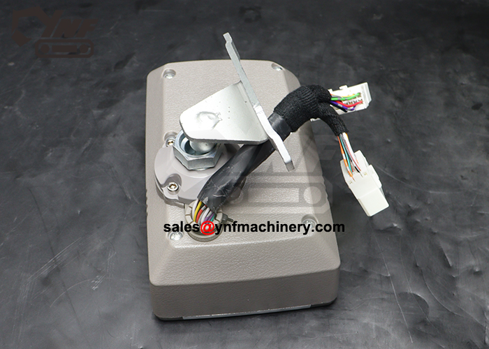 Volvo excavator display screen for engine and hydraulic data