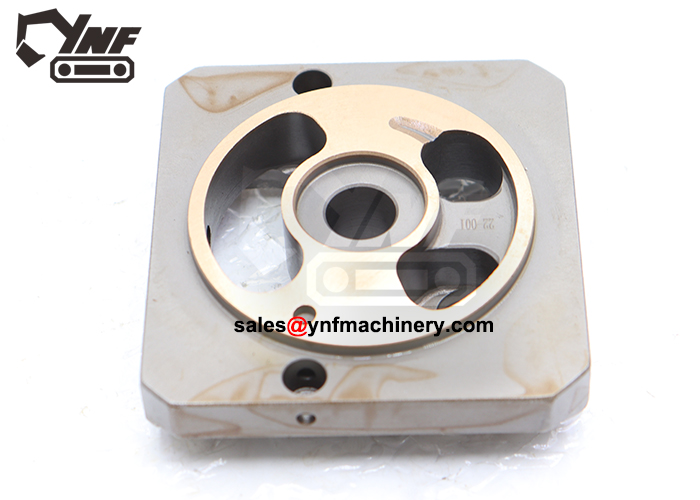 EX120-5 hydraulic pump valve plate replacement