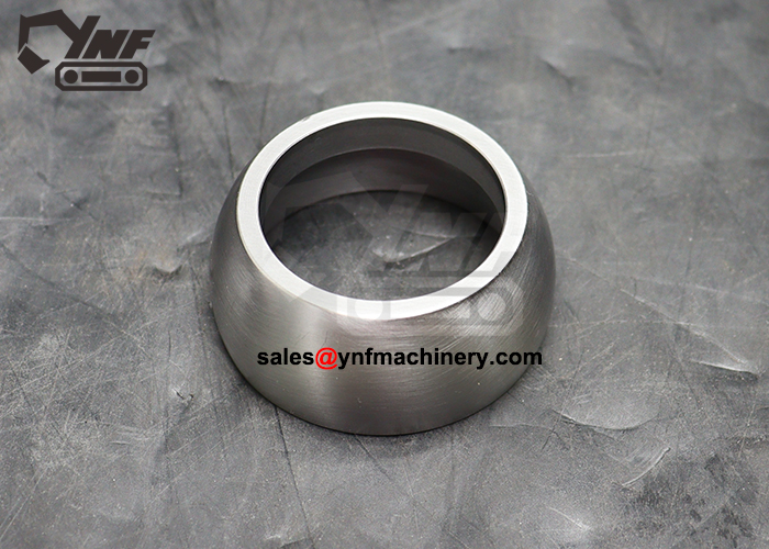 Excavator rotating group ball guide replacement