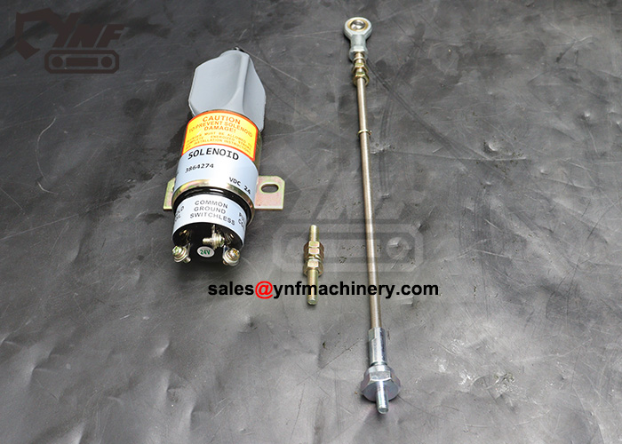 3864274 solenoid valve for excavator engines