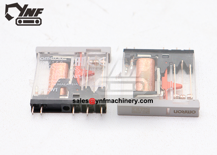 Slim relay G2RV-1-S for control circuits