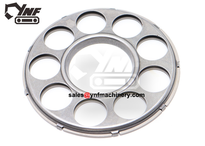 Heavy-duty return plate assembly for excavators