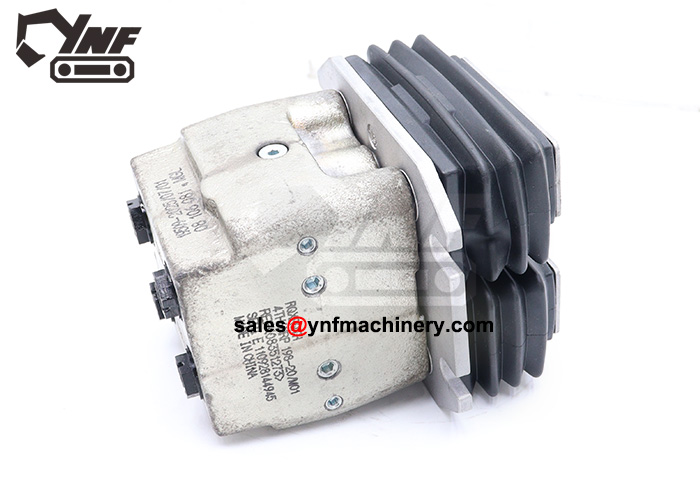 Replacement pedal valve for foot-operated hydraulic control