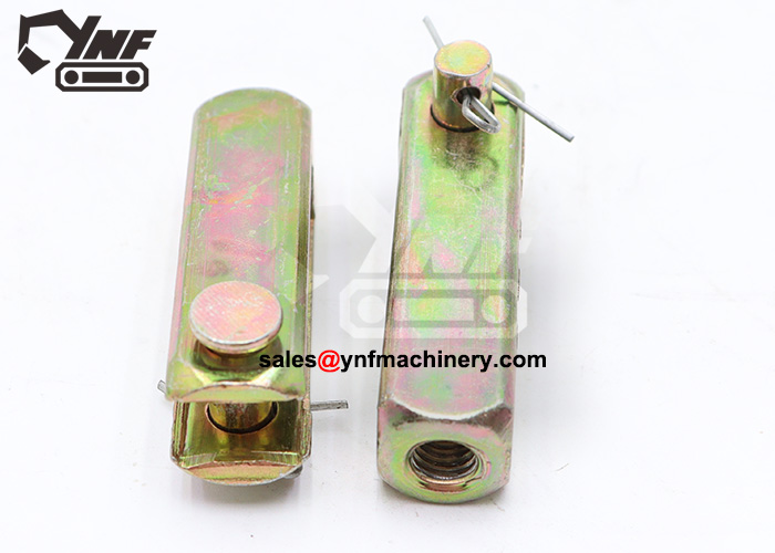 Industrial engine control cable clamp