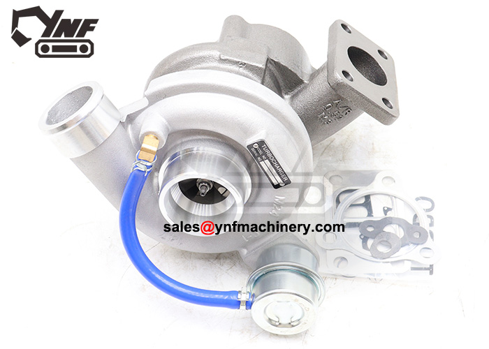 Precision-balanced turbo 237-3786 for CAT428