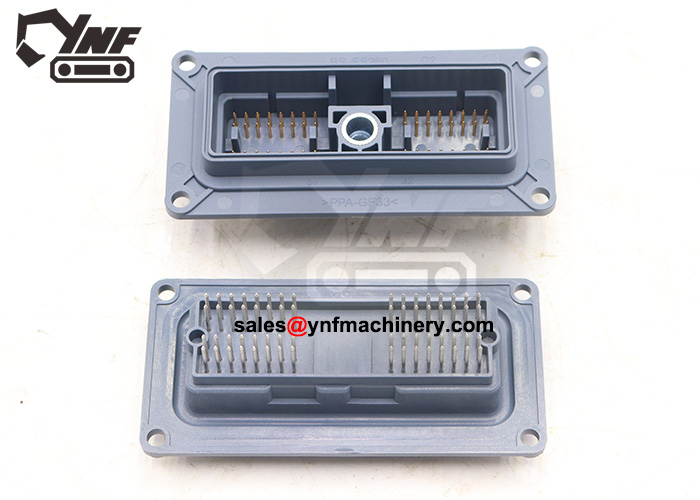 Excavator electrical system replacement plug