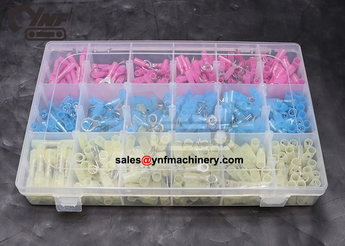 Waterproof electrical crimp terminals assortment