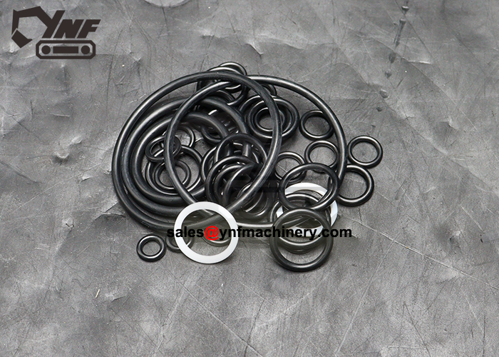 Excavator pump regulator sealing components