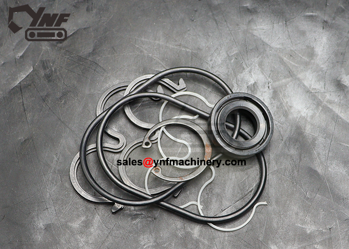 Excavator gear pump sealing components