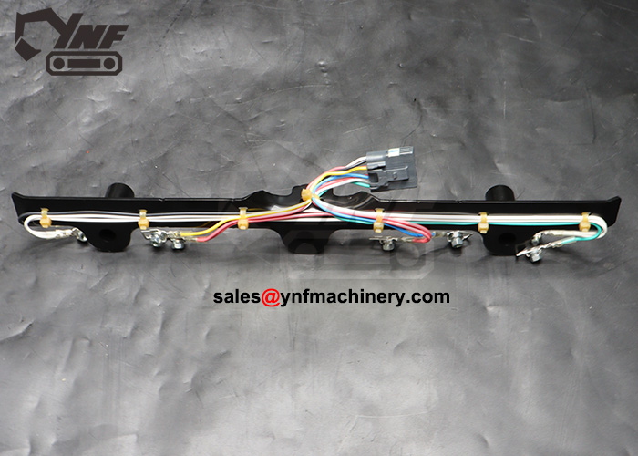 ZX200-3 4HK1 injector wiring harness replacement