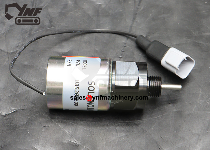 Diesel engine stop valve for machinery