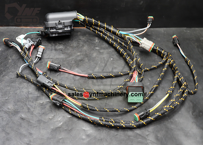 CAT330D C9 engine electrical harness replacement