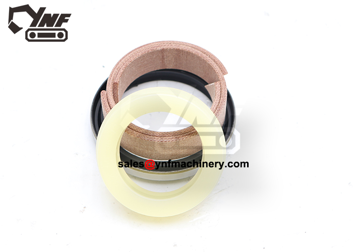 Bulldozer track adjuster seal replacement