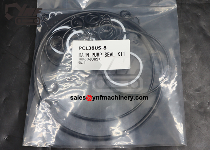 PC138US-8 main pump repair seals