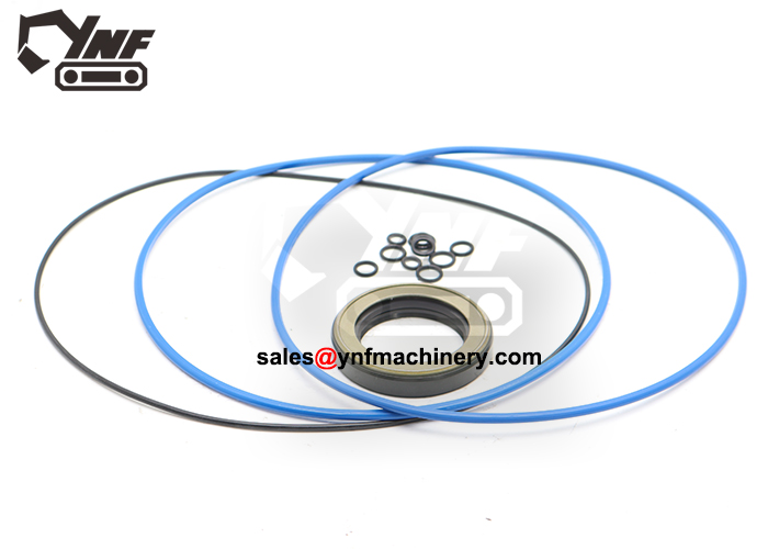 Excavator final drive motor seal kit replacement