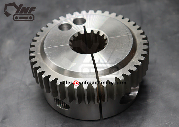 Gear hub for flange coupling