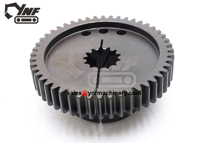 Heavy duty flange coupling gear hub