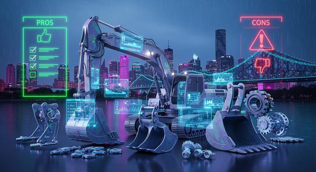 CASE excavator parts Brisbane pros and cons revealed
