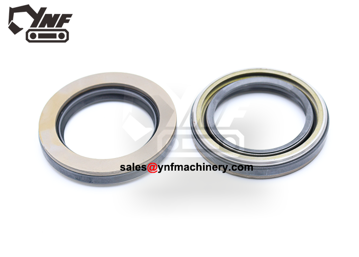 Excavator hydraulic shaft oil seal