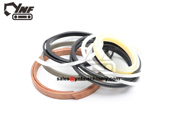 High-pressure boom cylinder seal components