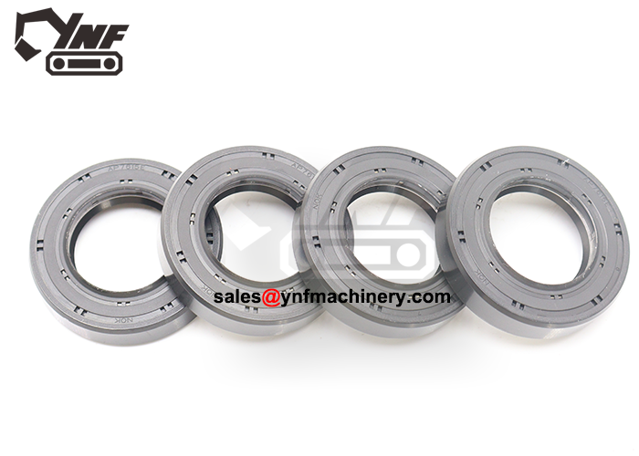 Excavator oil seal replacement