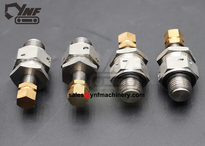 High-pressure hose fitting for excavators