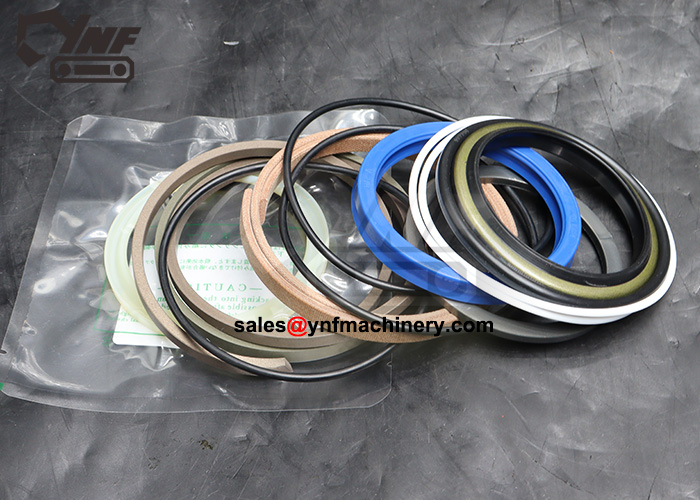 Excavator bucket cylinder seal kit replacement