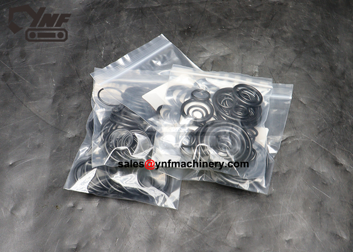 High-pressure O-rings and seals for main valve