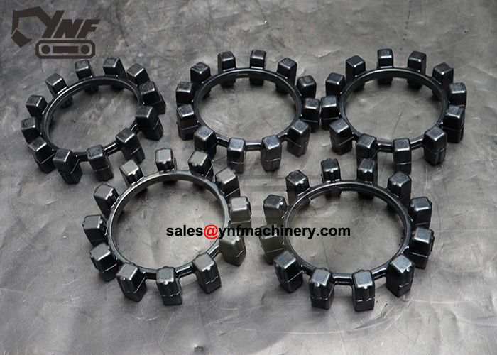 Engine to pump drive rubber coupling