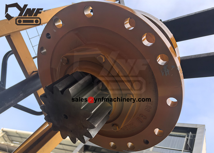 Hydraulic swing drive gearbox