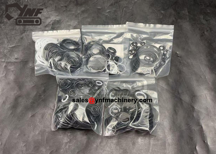 High-pressure control valve O-rings and seals