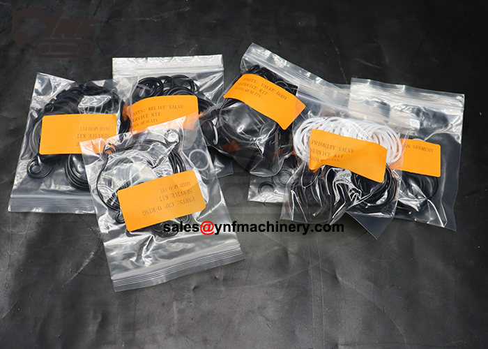 Complete main control valve rebuild seal kit