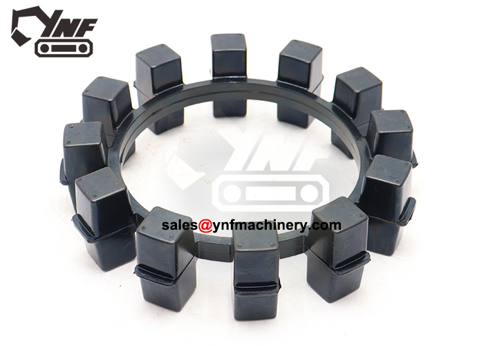 Heavy torque flexible rubber coupling