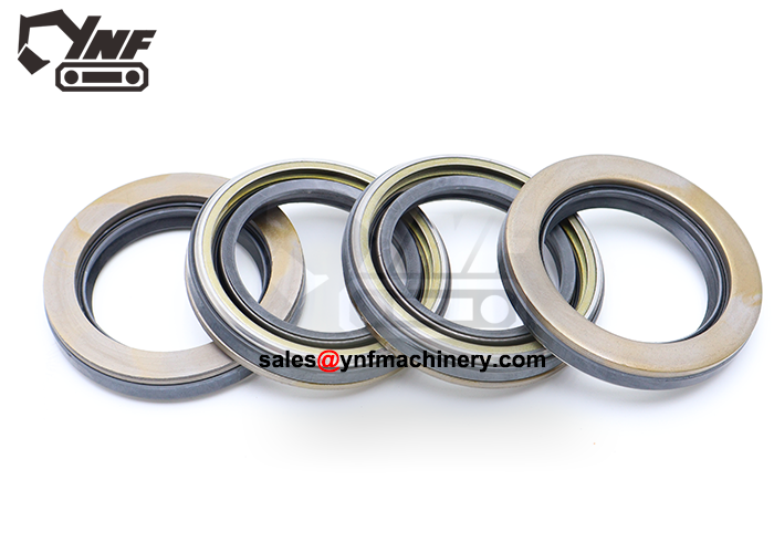 Rotary shaft seal for hydraulic pump