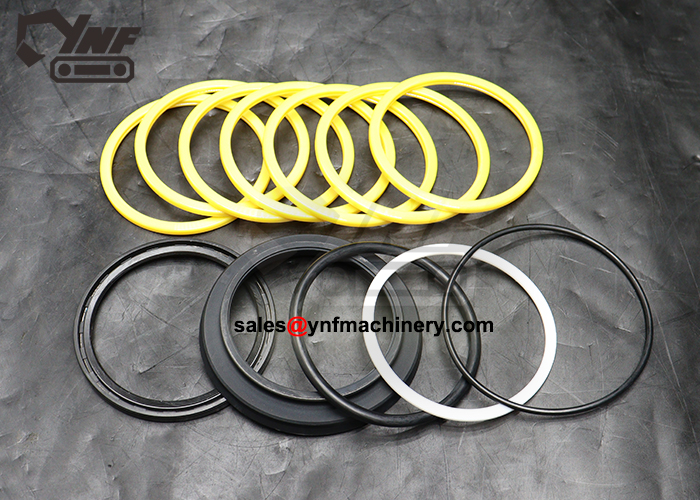 Durable rotary joint seals for excavator