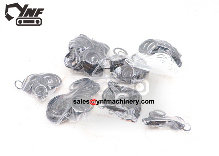 Durable hydraulic valve seals for excavator