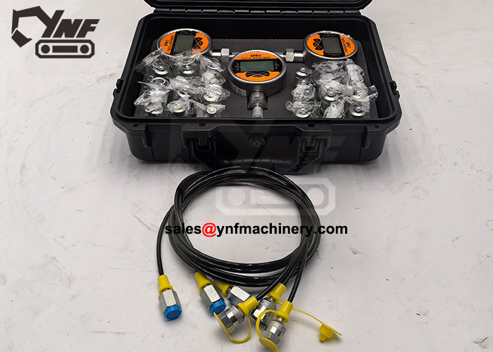 Oil-resistant hydraulic pressure gauge