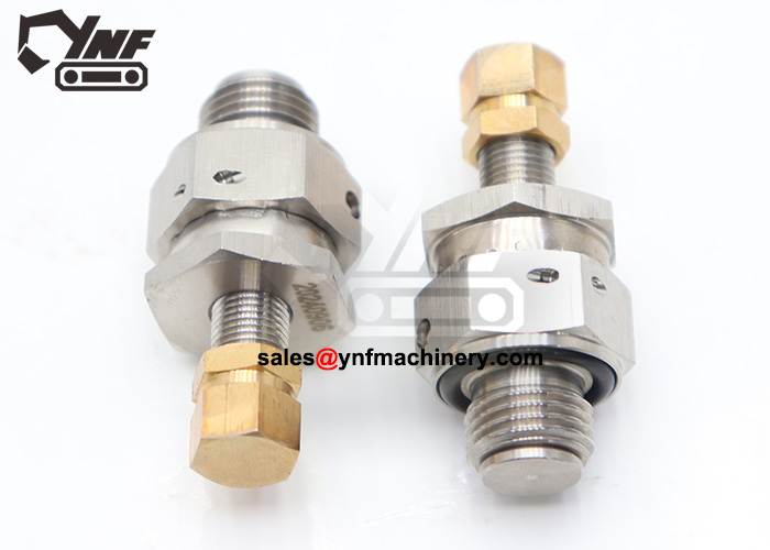 Excavator high-pressure line fitting 80759069