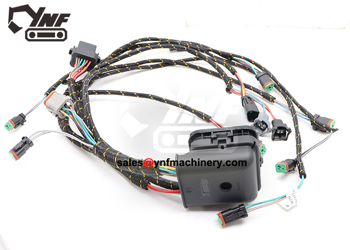 High-temperature engine wiring loom CAT330D
