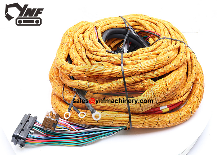 Vibration-resistant wiring harness for CAT330D