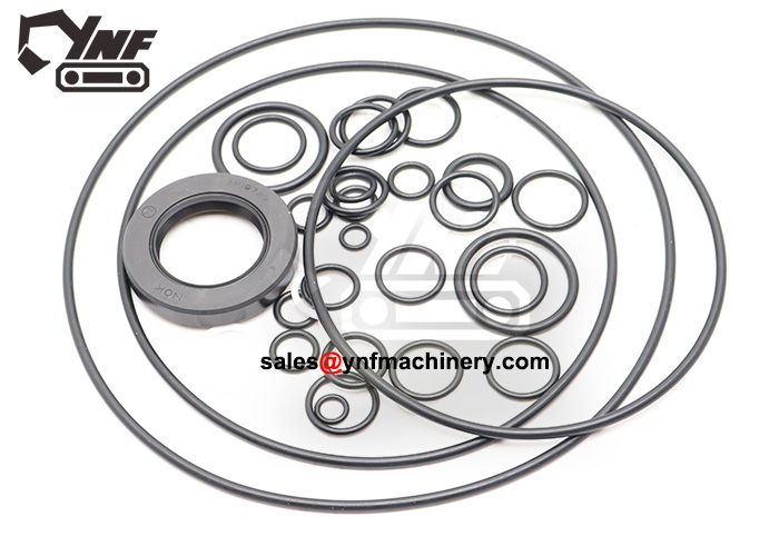 Excavator travel motor oil seal repair kit