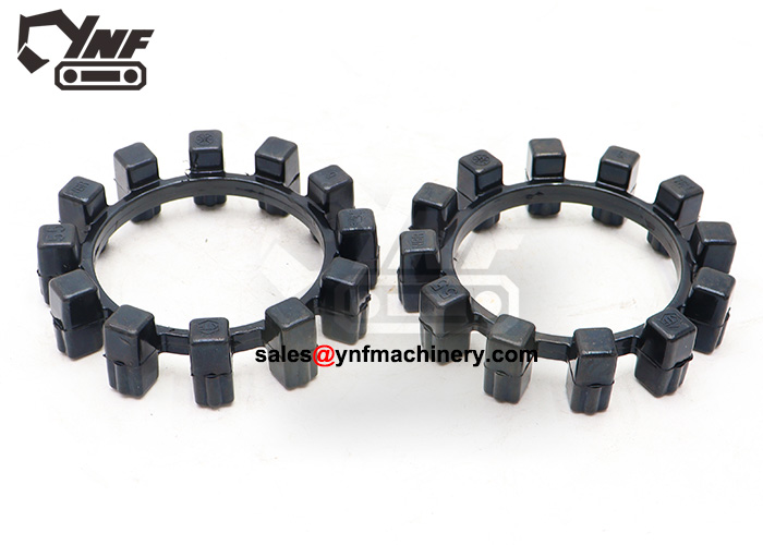 Industrial hydraulic pump coupling rubber