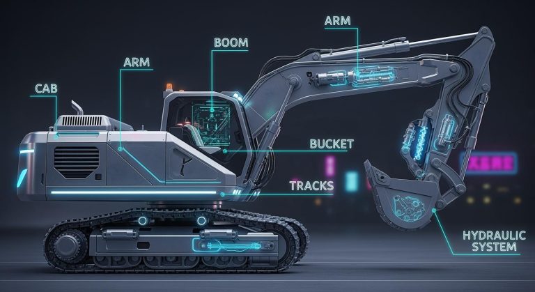 Excavator Anatomy Explained for 2025