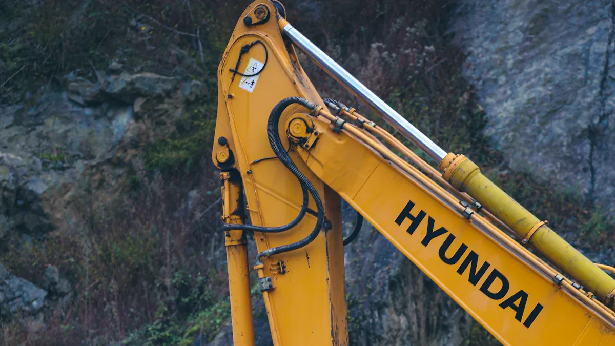 Excavator Description of Parts