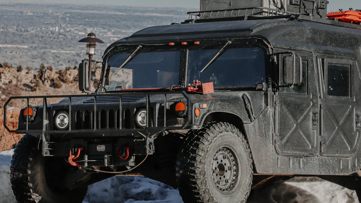 Humvee Fit with Bobcat Excavation Parts: Step-by-Step
