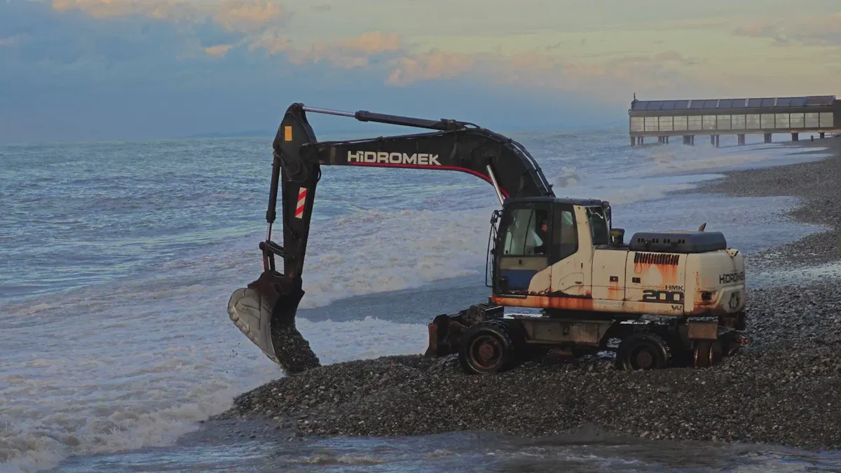 Types of Seals for Excavator Parts