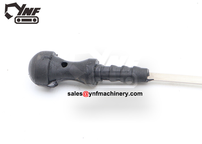 Fuel injection engine oil level gauge