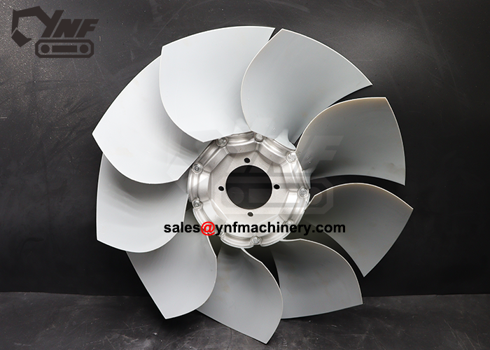 Engine radiator reverse fan