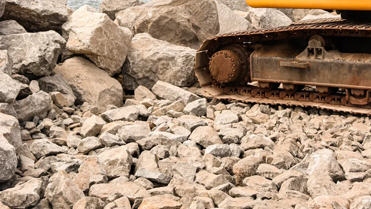 Types of Excavator Parts for Caterpillar